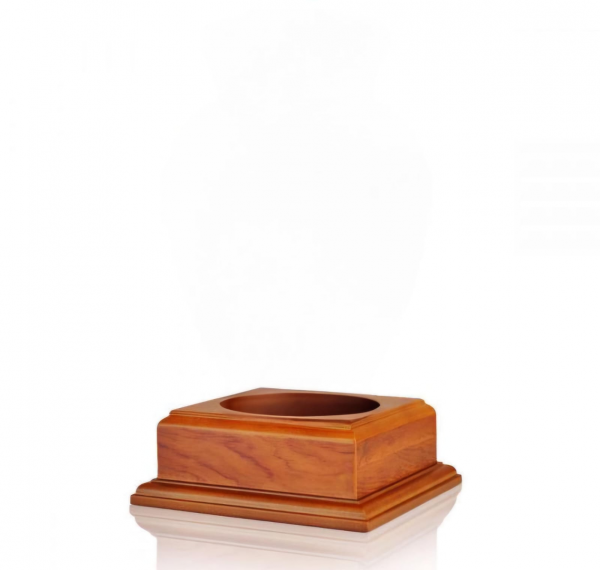 Red Plain Adult Urn